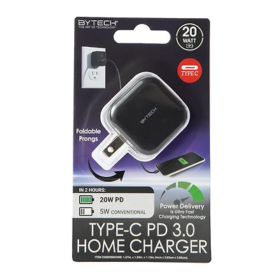 20W wall charger