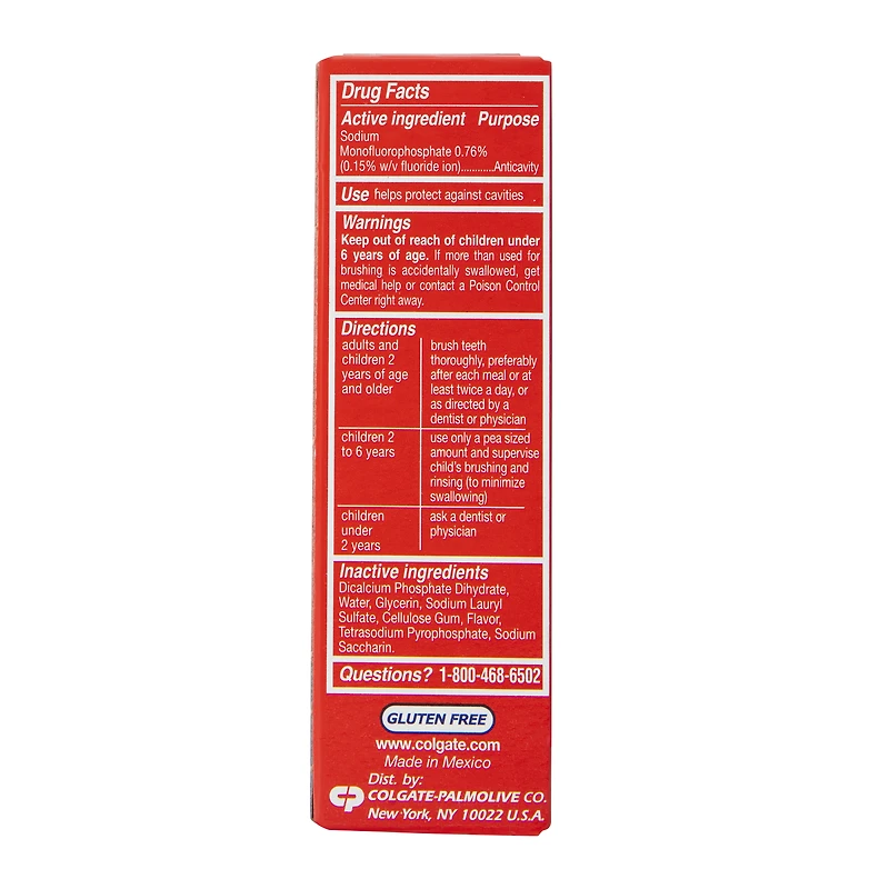 colgate® cavity protection toothpaste 4oz