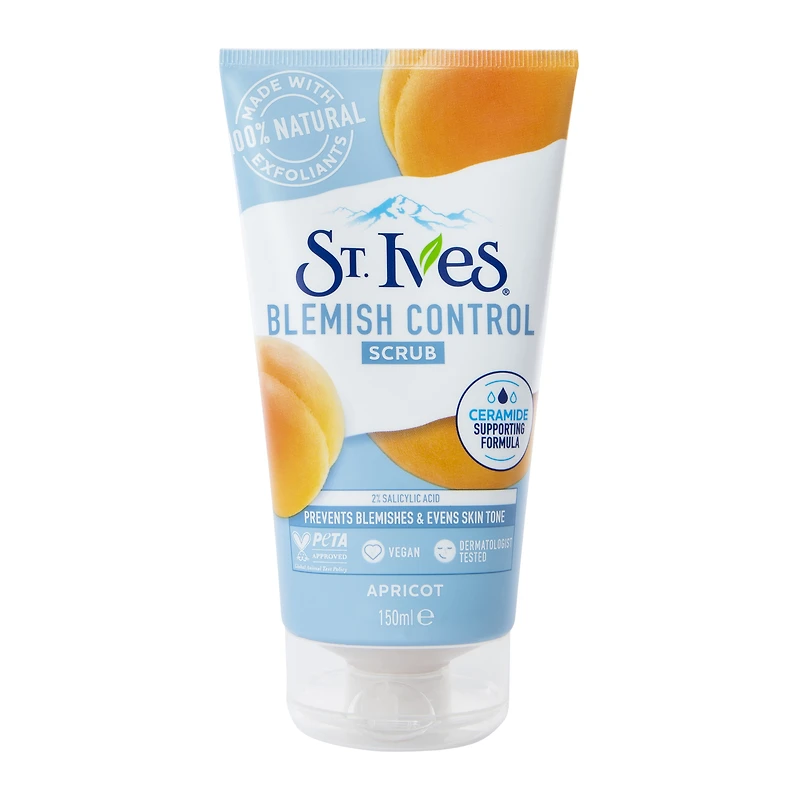 st. ives® blemish control scrub