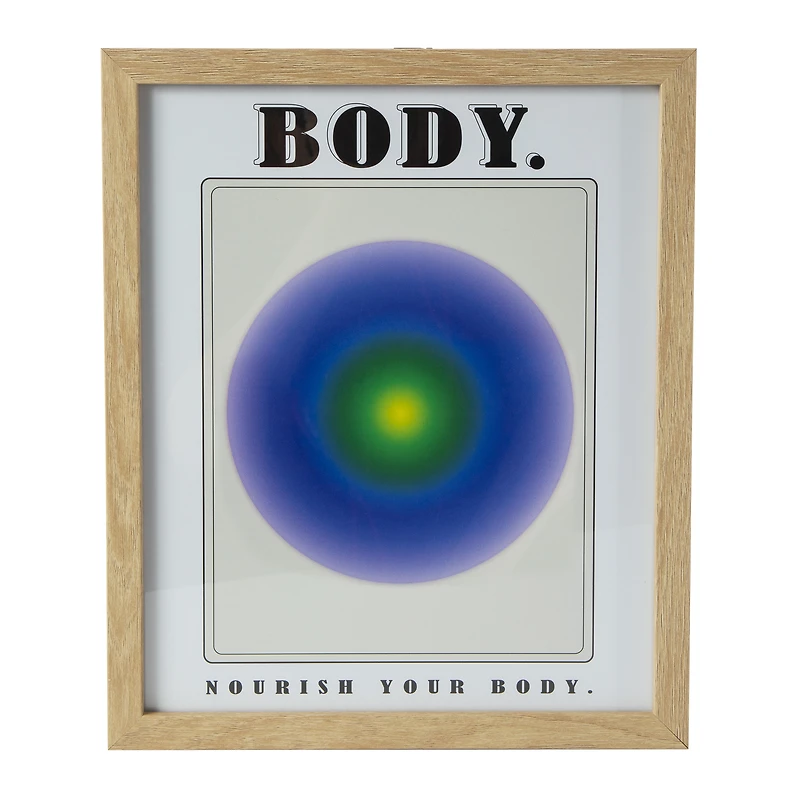 framed aura wall art