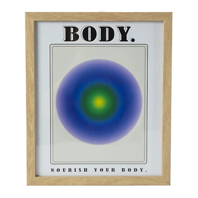 framed aura wall art