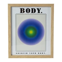 framed aura wall art