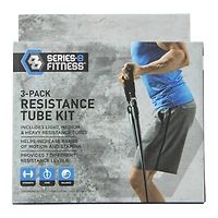 series-8 fitness™ resistance tube kit 3-pack