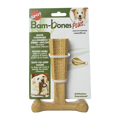 spot® bam-bones plus™ chew toy for dogs under 60lbs