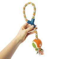 rope toy with ball 14.7in