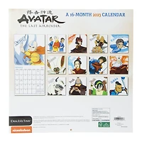 avatar: the last airbender™ 16-month 2023 calendar
