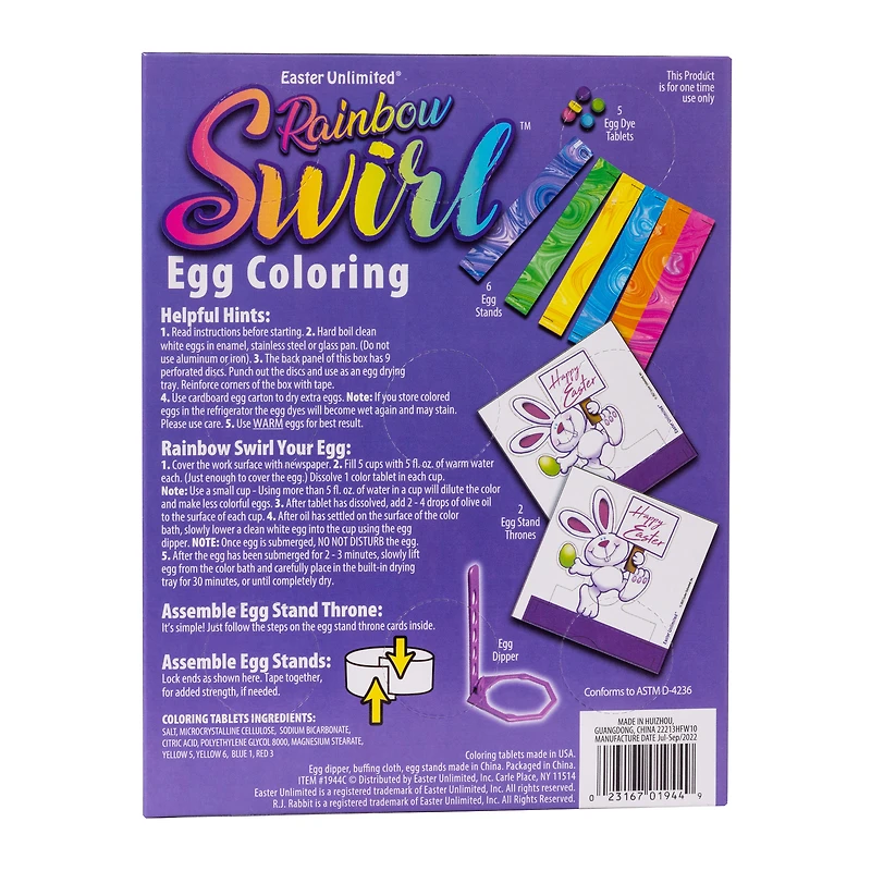 easter egg decorating kit