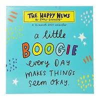 the happy news by emily coxhead® 16-month 2023 wall calendar