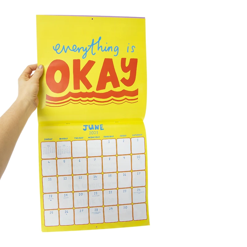 the happy news by emily coxhead® 16-month 2023 wall calendar