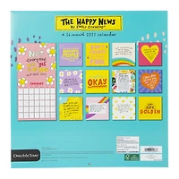 the happy news by emily coxhead® 16-month 2023 wall calendar