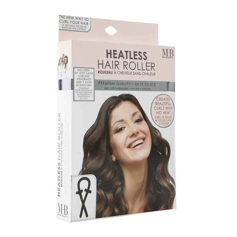 heatless curls hair roller
