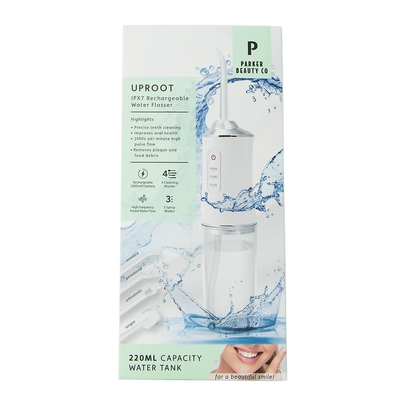 uproot IPX7 rechargeable water flosser