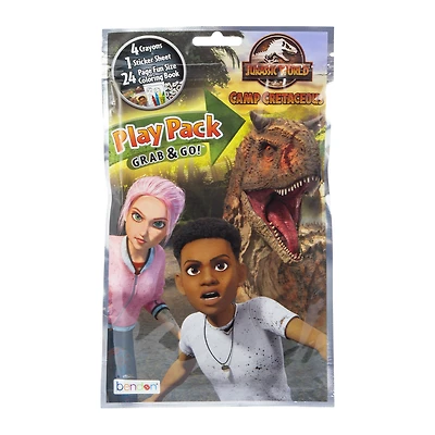 jurassic world™ camp cretaceous grab & go!™ play pack