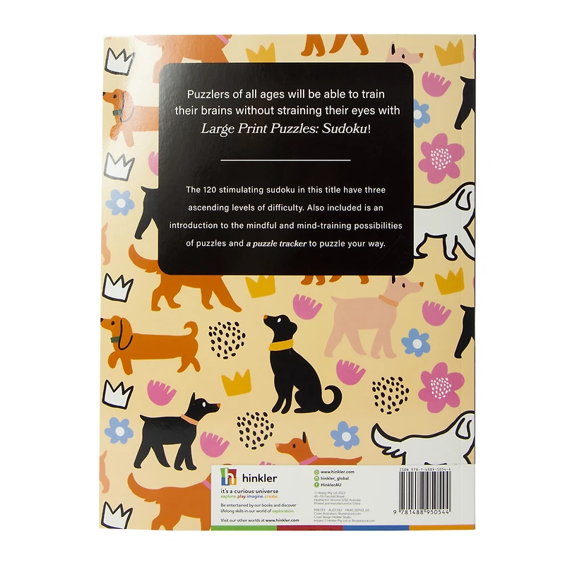 large print sudoku puzzle book