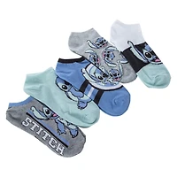 Disney Lilo & Stitch ladies no-show socks 5-pack