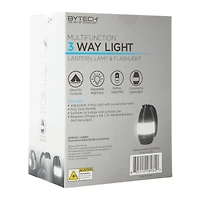 3-in-1 LED lantern, flashlight, lamp