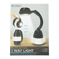 3-in-1 LED lantern, flashlight, lamp