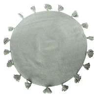 braided round rug 30in