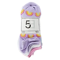 Ladies Low-Cut Patterned Socks 10-Pack