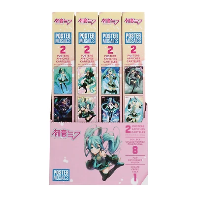 Poster Mosaics™ Mystery Poster 12in x 18in  2-Pack - Hatsune Miku