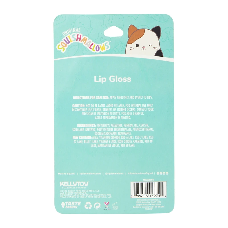 squishmallows™ cookie the flamingo lip gloss