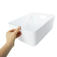 large curve storage bin 14in x 10in