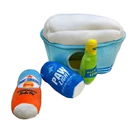 plush drink cooler pet burrow toy