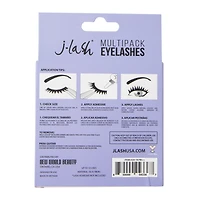 j-lash® false eyelashes 3-pair set