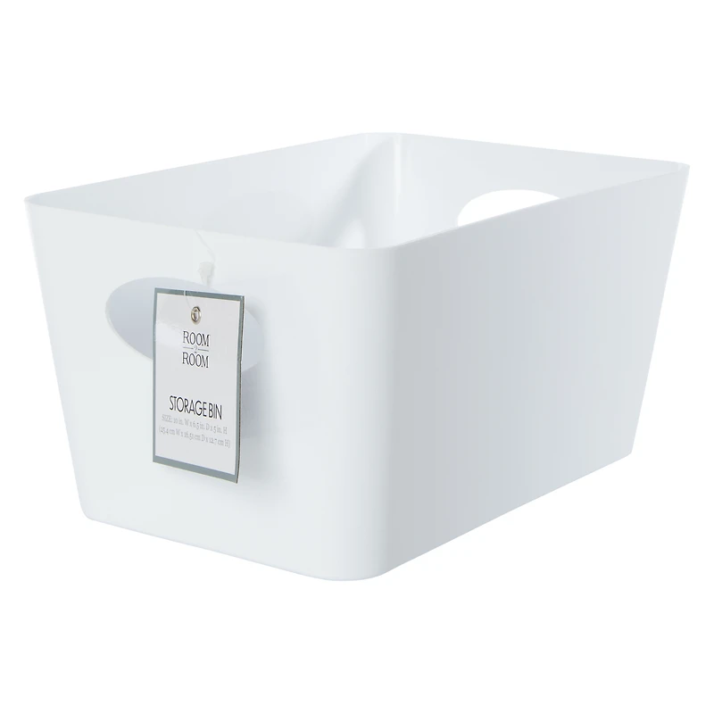 large curve storage bin 14in x 10in