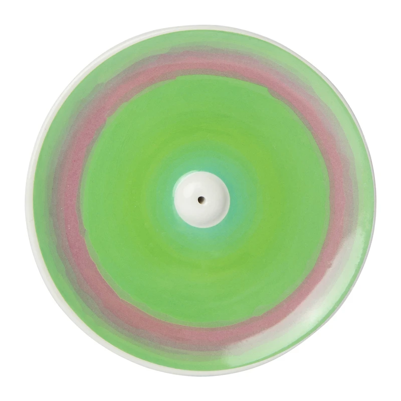 aura incense round burner tray