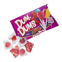 dum dums® heart pops valentine candy 25-count