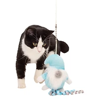 holiday gnome cat toy