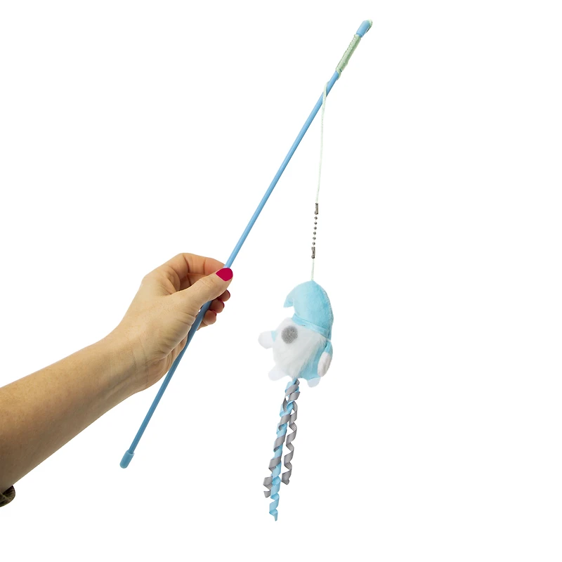 holiday gnome cat toy