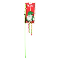 Holiday Gnome Cat Toy Wand