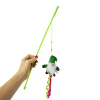 Holiday Gnome Cat Toy Wand