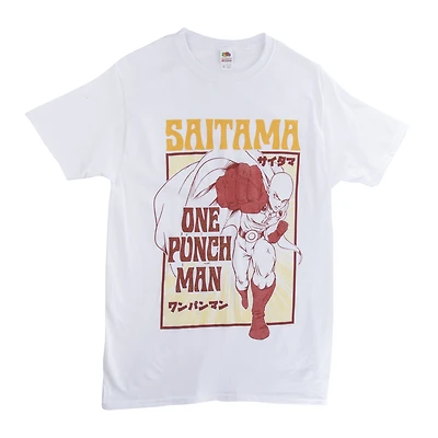 saitama one punch man™ graphic tee