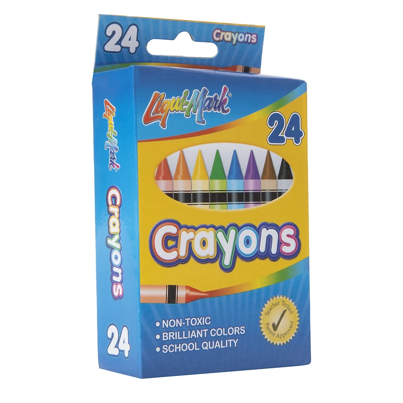 liqui-mark® crayons 24-count
