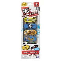 tech deck™ bendy boards! fingerboards 5-pack