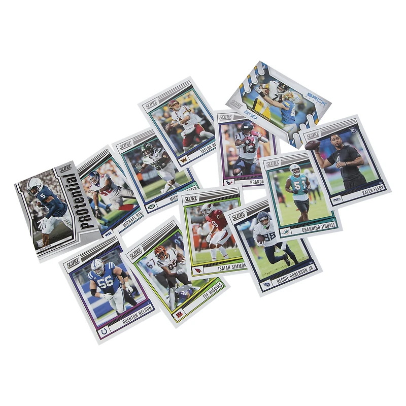 2022 panini® score football cards 12-pack