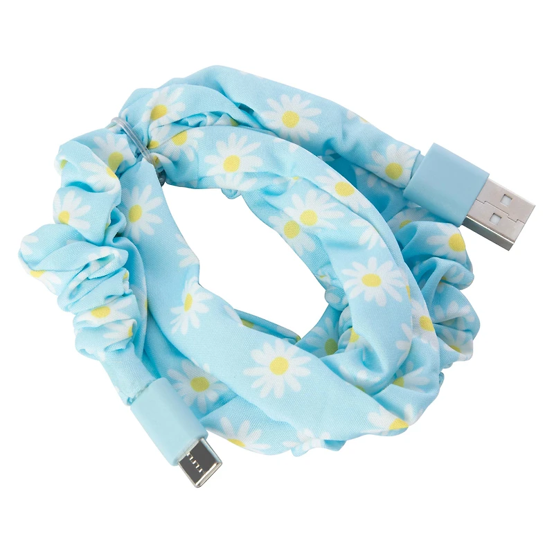 Scrunchie USB-C Cable 4ft