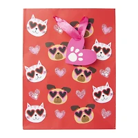 medium valentine’s day gift bag 9in x 7in