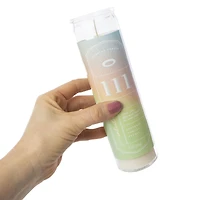 angel number scented pillar candle 9oz