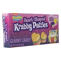 spongebob squarepants™ heart-shaped krabby patties™ gummy candy 2.22oz