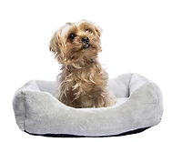 Plush Cuddler Pet Bed 14in X 20in