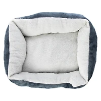 plush cuddler pet bed 14in x 20in