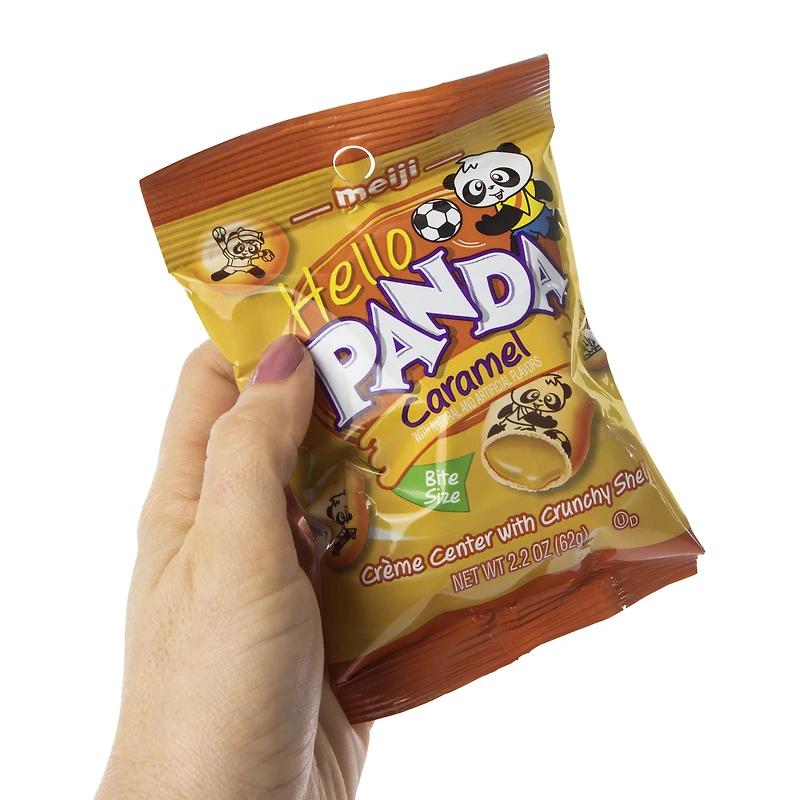 meiji® hello panda caramel cookies 2.2oz