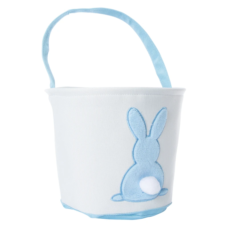 canvas easter basket 10.5in