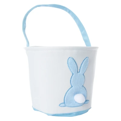 canvas easter basket 10.5in