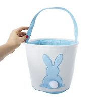 canvas easter basket 10.5in