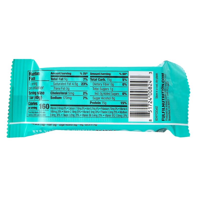 Fulfil® Vitamin & Protein Bar 1.41oz - Chocolate Salted Caramel